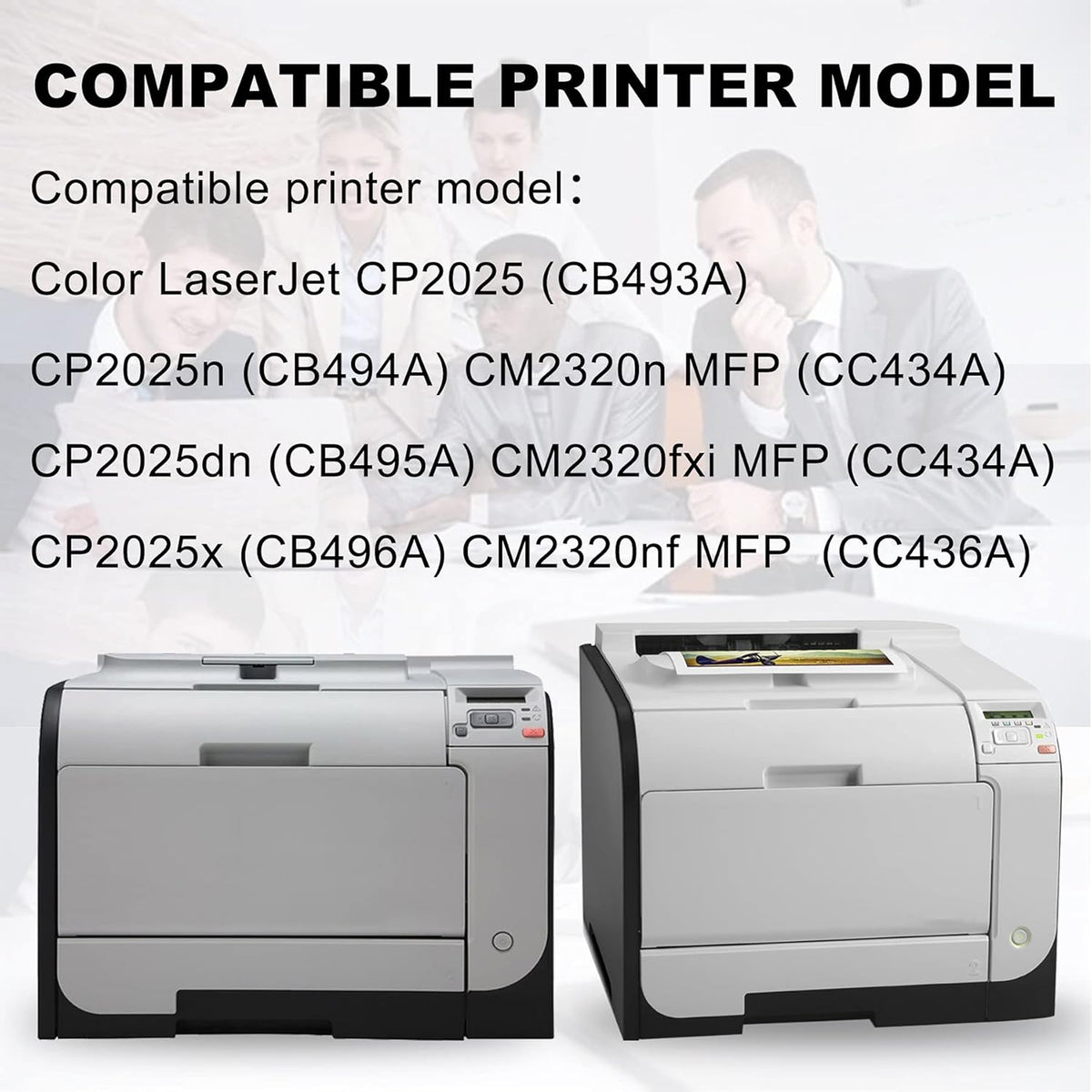 Cyan Toner Cartridge for HP CP2025 CM2320 Printer W78282
