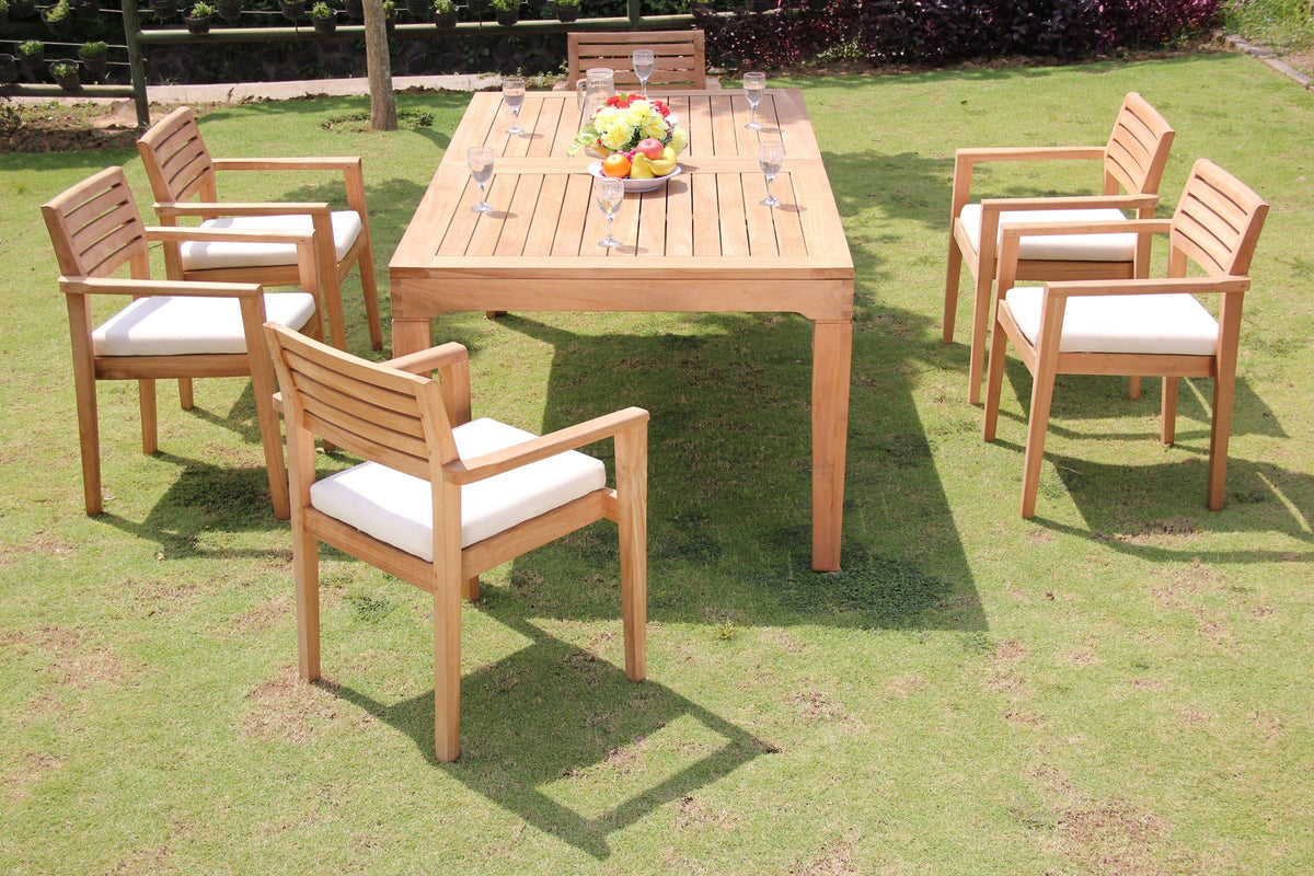 7 Pc Teak Dining Set E4716