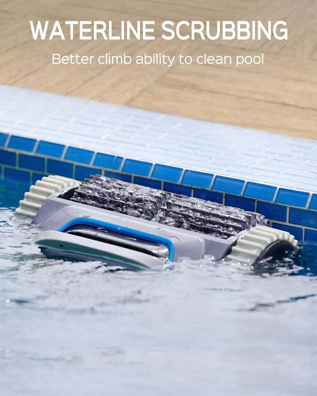 Cordless Robotic Pool Cleaner with Smart Mapping O154003