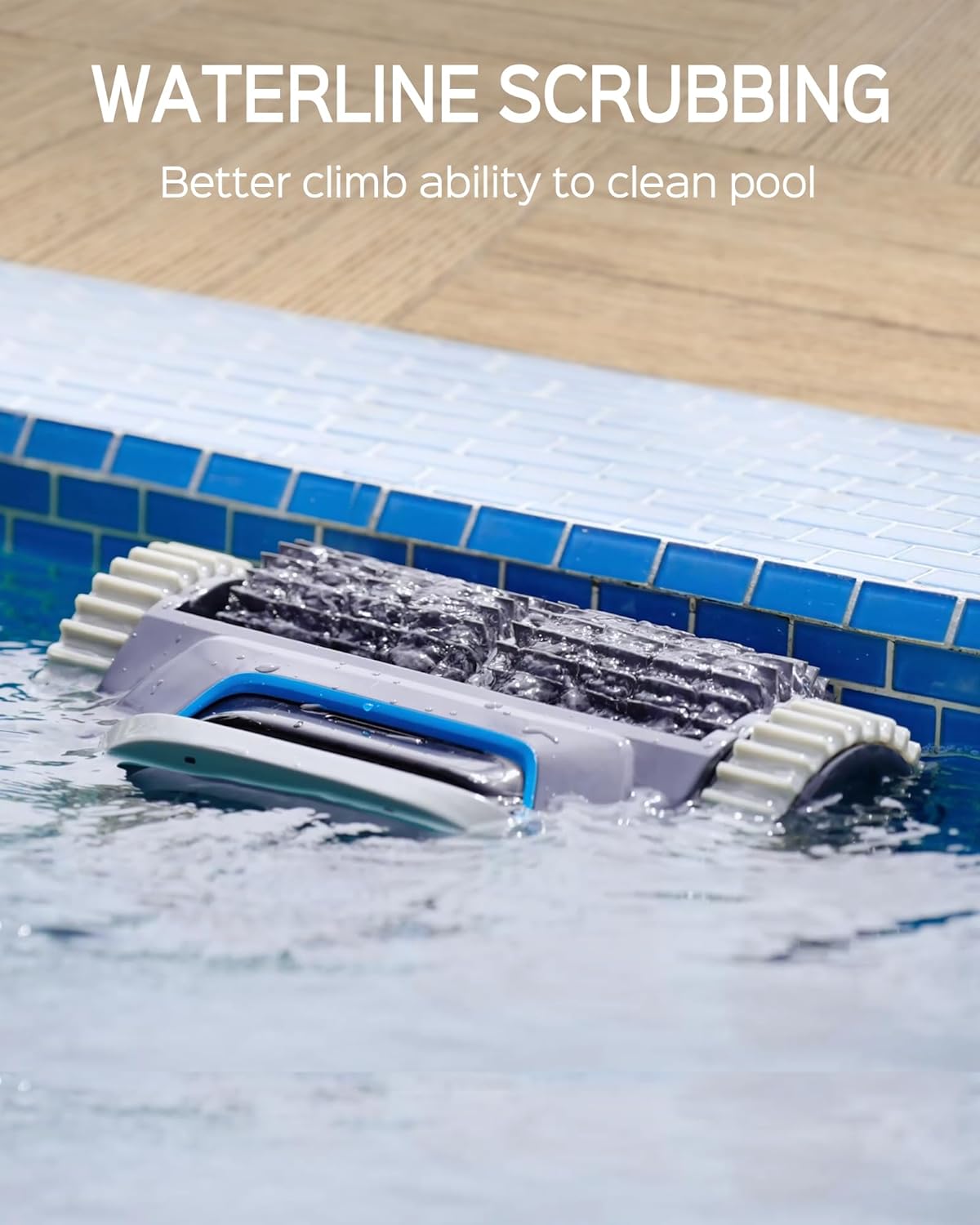 Cordless Robotic Pool Cleaner with Smart Mapping O154003
