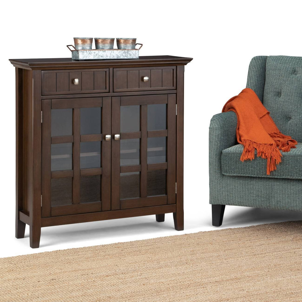 Natural Aged Solid Wood Storage Cabinet H26650