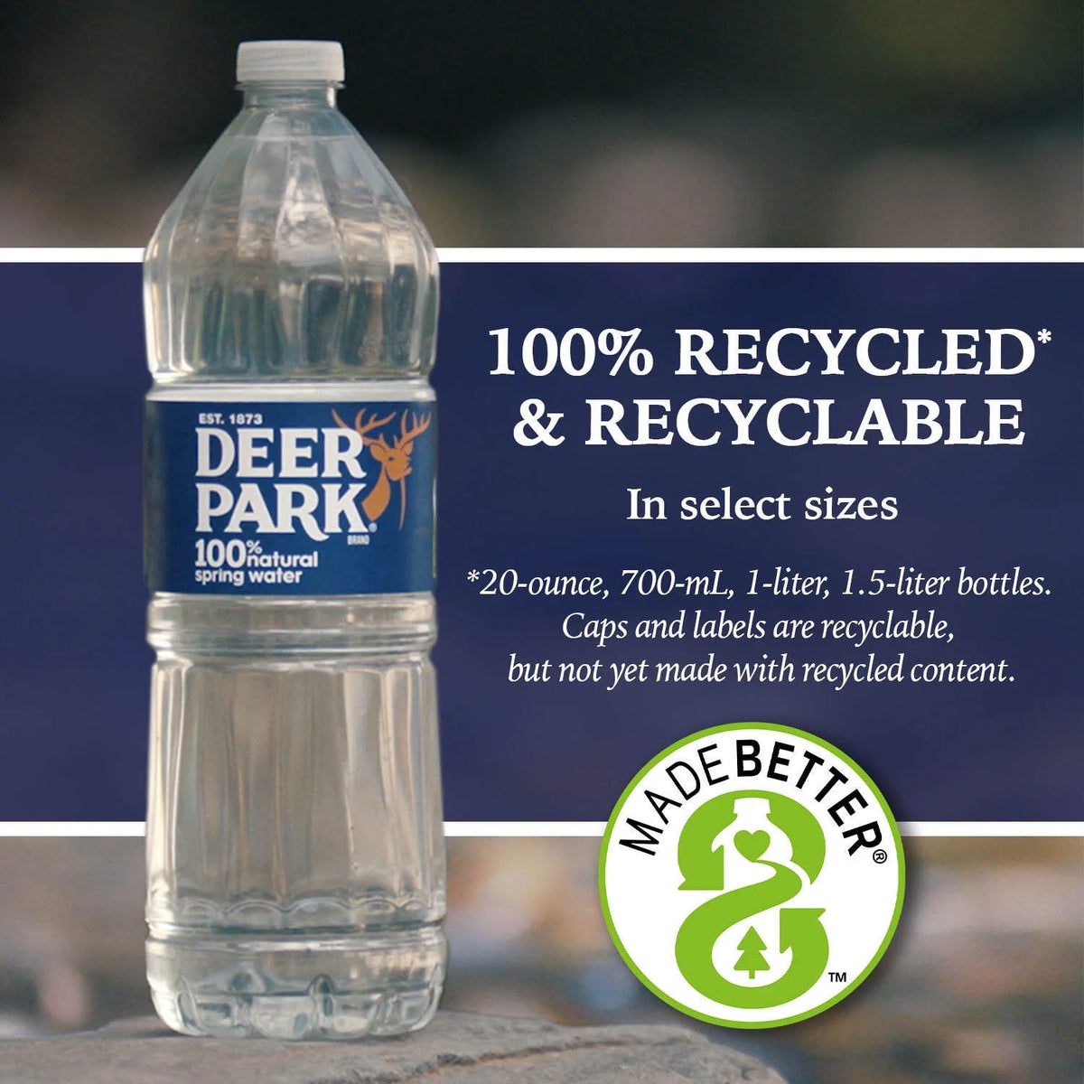 Deer Park 100% Natural Spring Water 16.9oz 40pk D25450