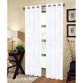 White 54x84 Inches Grommet Window Panel L733