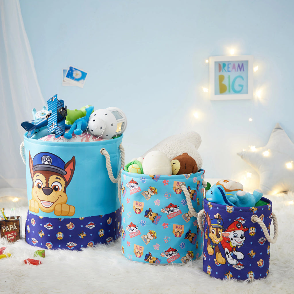 3-Piece Fabric Nestable Storage Bin Set L4855