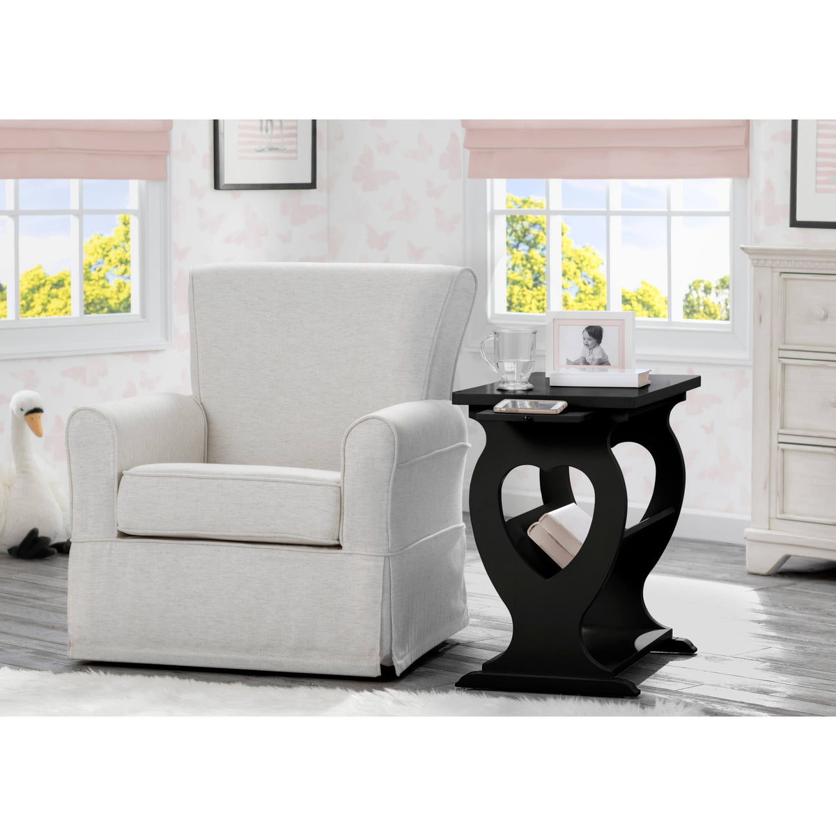 Grey End Table T5072