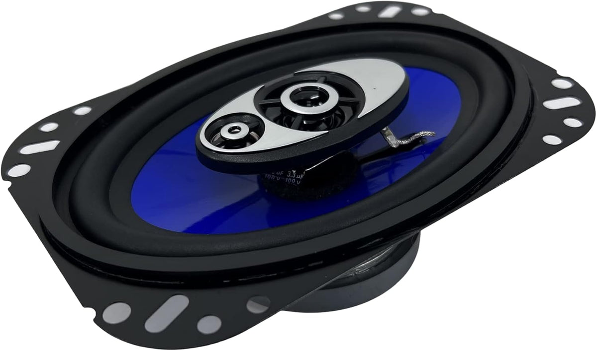 4x6 in 3-Way Coaxial Car Speakers 4 Ohm Q419211