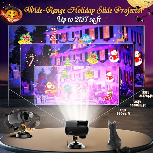 Halloween Projector Lights with Remote Control N6474
