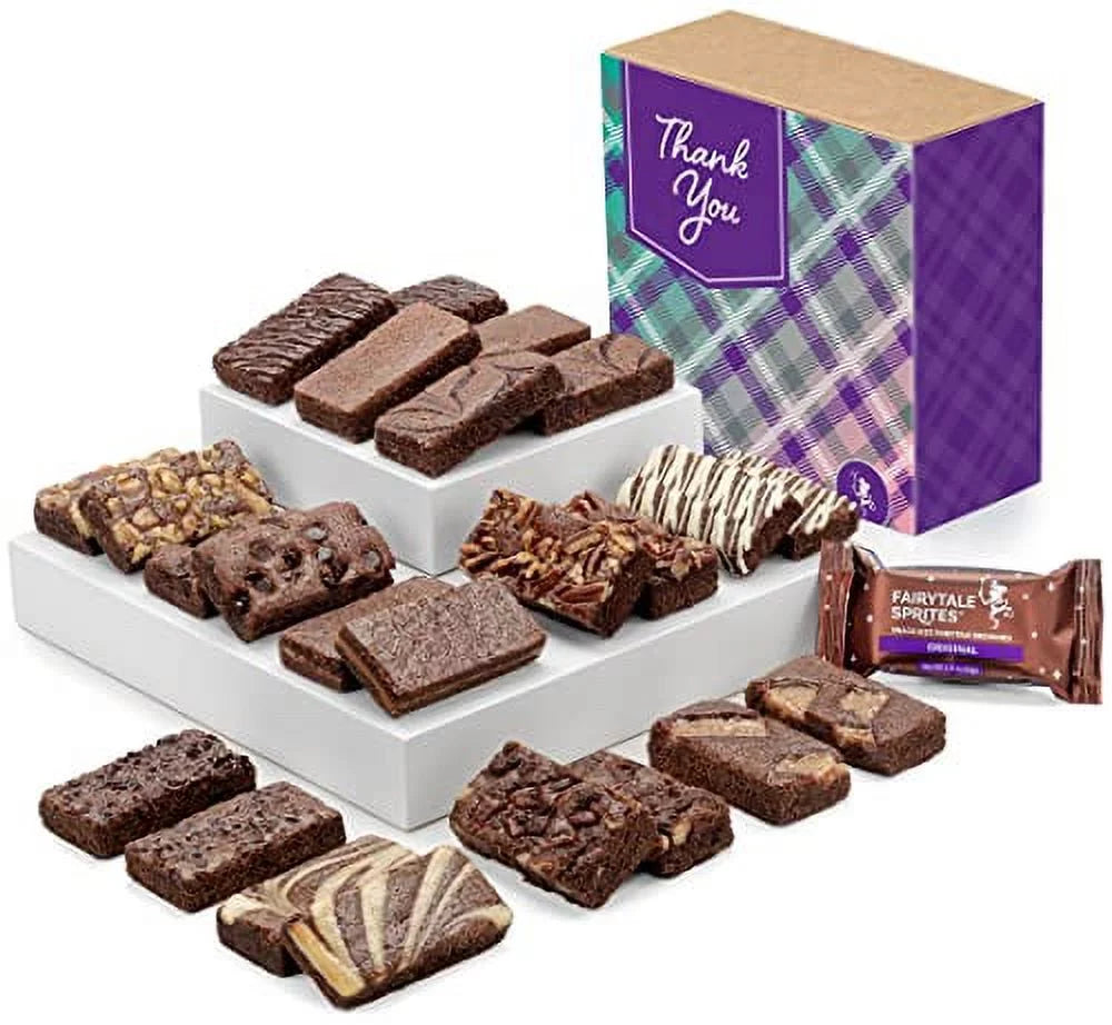 Individually Wrapped Gourmet Chocolate Food Gift Basket 24 Pieces D37202