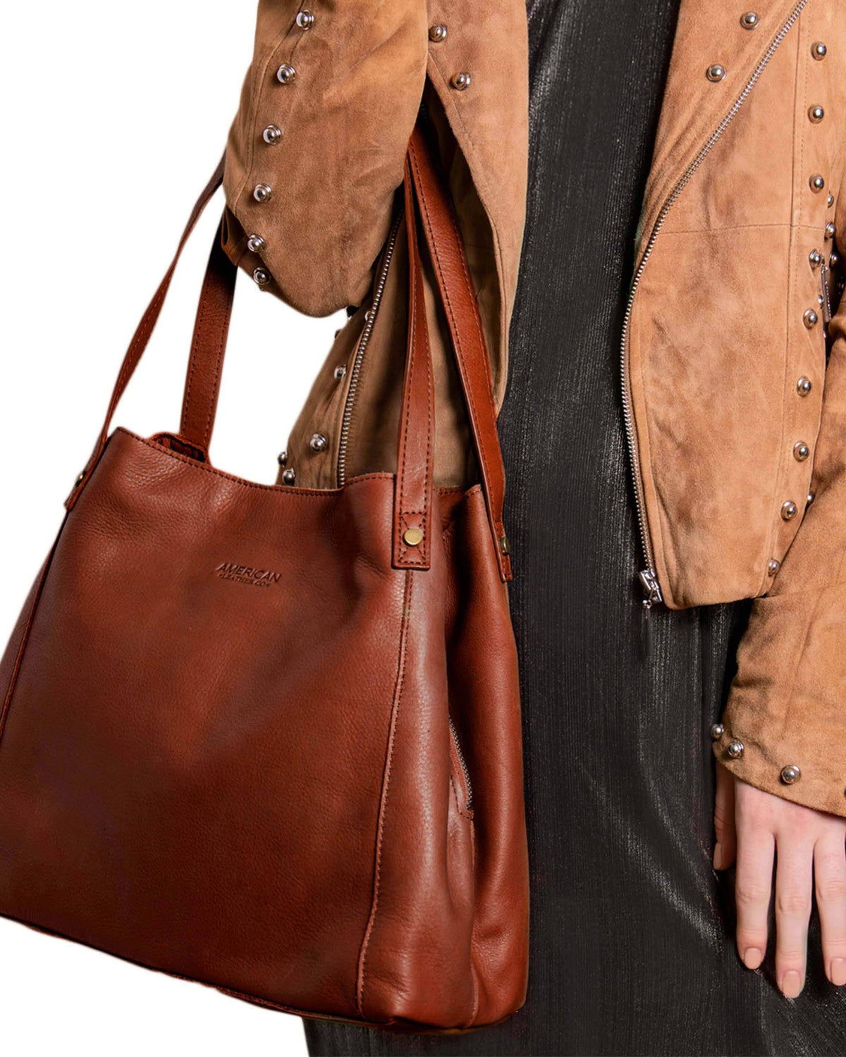 Leather Shopper D98976