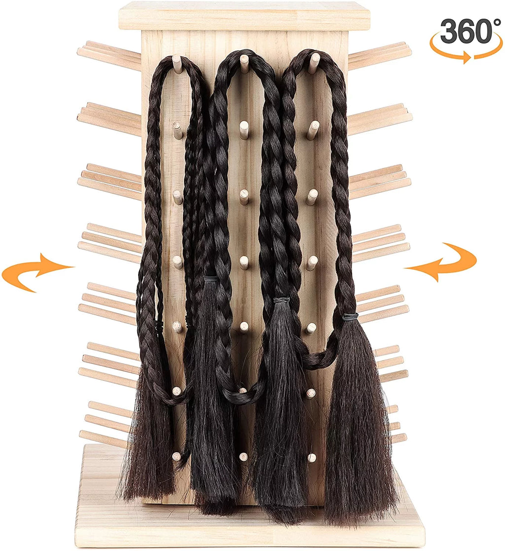 84 Spools Wooden Thread Rack I99491