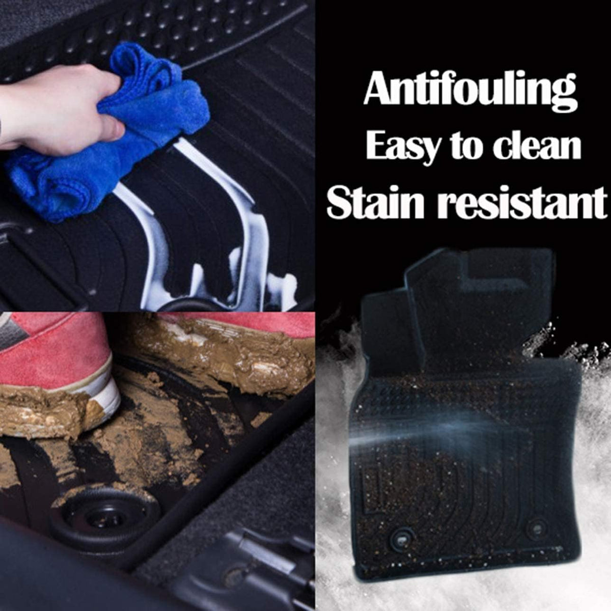 Black Car Floor Mats M2310