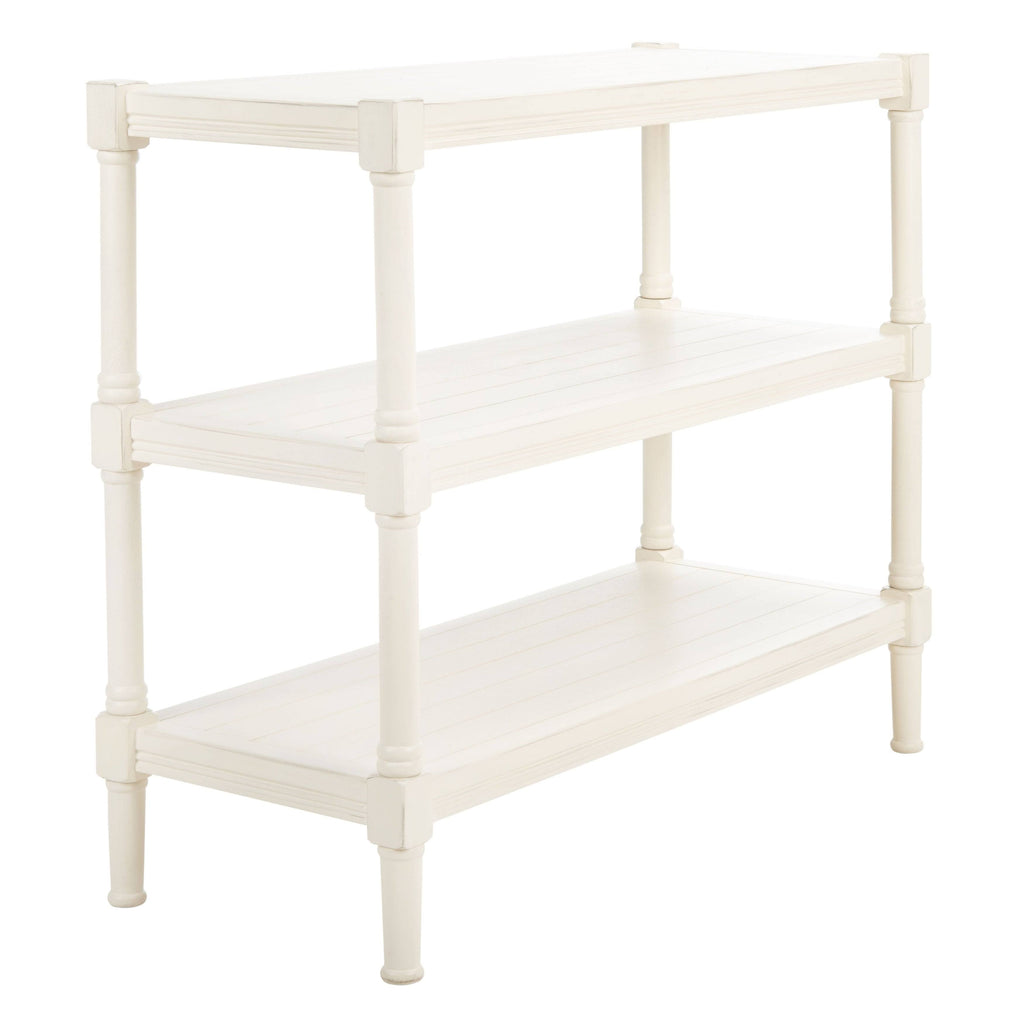 Black 3-Shelf Console Table K459603