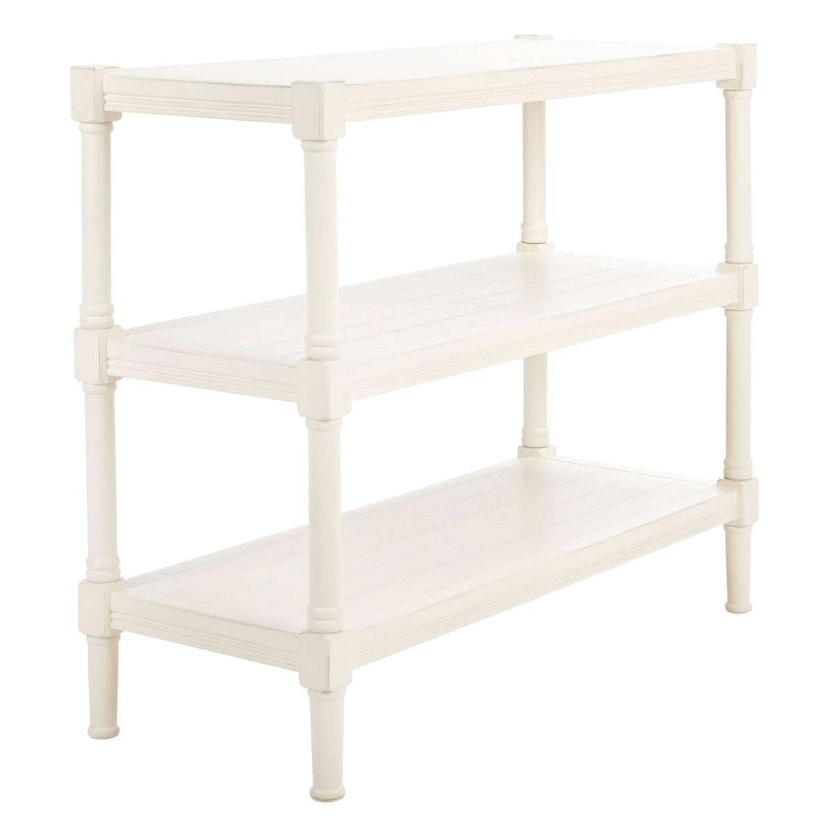 Black 3-Shelf Console Table K459603