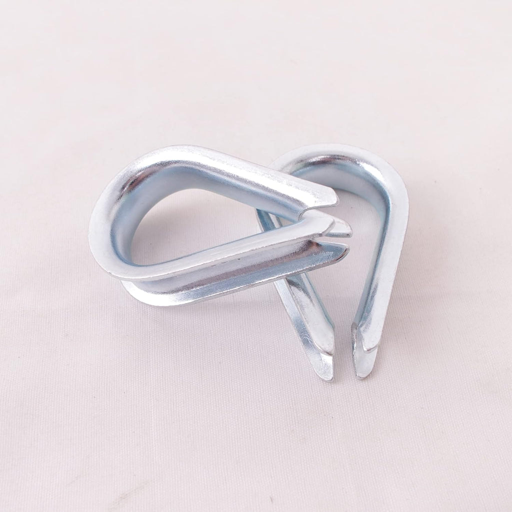 Wire Rope Thimble 3/8 in Carbon Steel 25PCS P9773