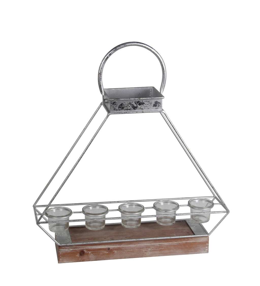 Large Metal Candle Lantern S9606
