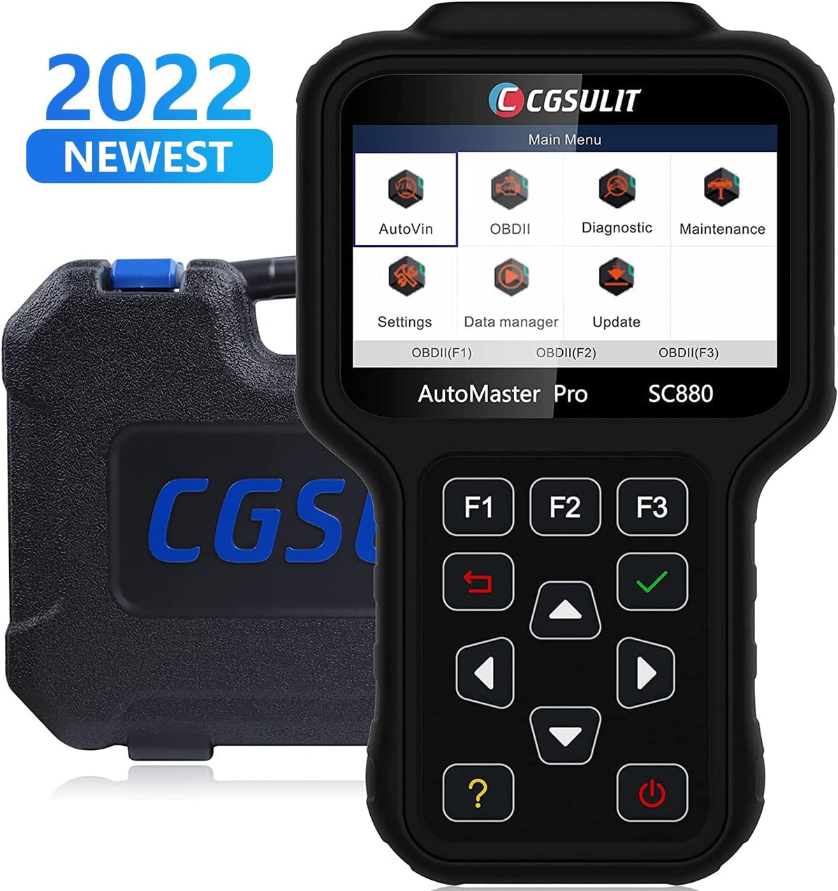 OBD2 Diagnostic Scanner with EPB ABS SAS SRS Reset V348