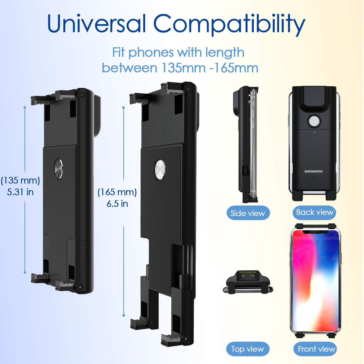 Wireless Barcode Scanner Bluetooth Compatible with Adjustable Back Clip Z423240