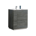 30 in. Ocean Gray Modern Bathroom Vanity H521171
