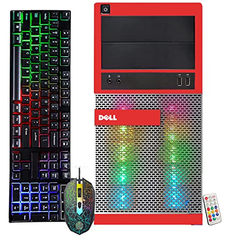 Gaming Desktop PC Intel Core i7 4th Gen 3.4GHz NVIDIA GeForce GT 1030 2GB 16GB RAM 512GB SSD Windows 10 Professional B841