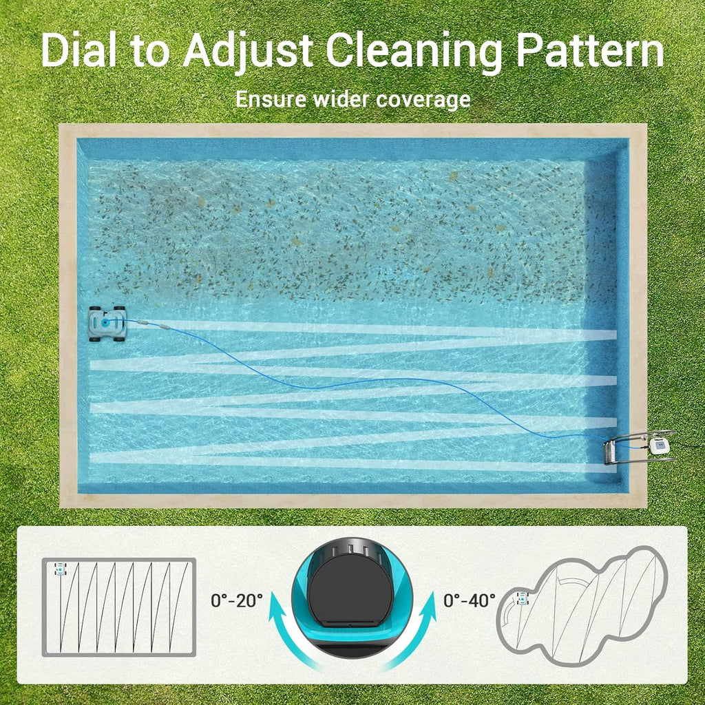 Robotic Pool Cleaner for Above Ground Pools up to 33 Feet Z618516