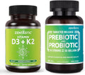 Probiotics & Prebiotics Supplement and Vitamin D3 K2 T404