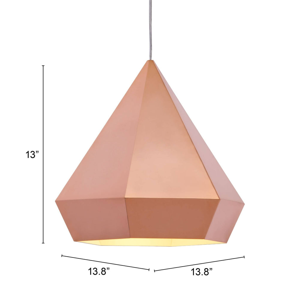 Ceiling Lamp Rose Gold A468
