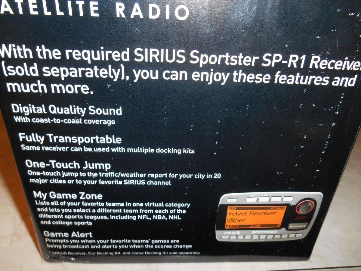 Accessory kit for satellite radio L974