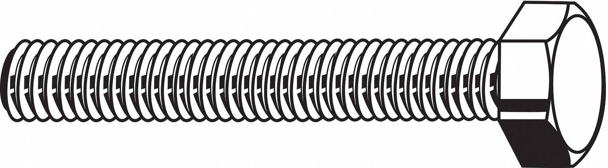 7/16-14X1 Black Oxide Hex Head Cap Screw T5466