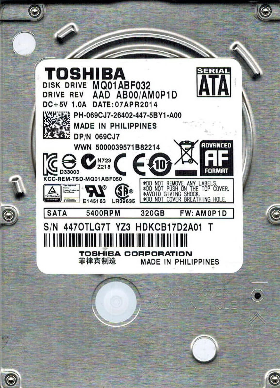 320GB Y443