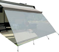 Navy Blue Mesh RV Awning Sunshade Screen Z93950