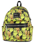 Faux Leather Mini Backpack W978798