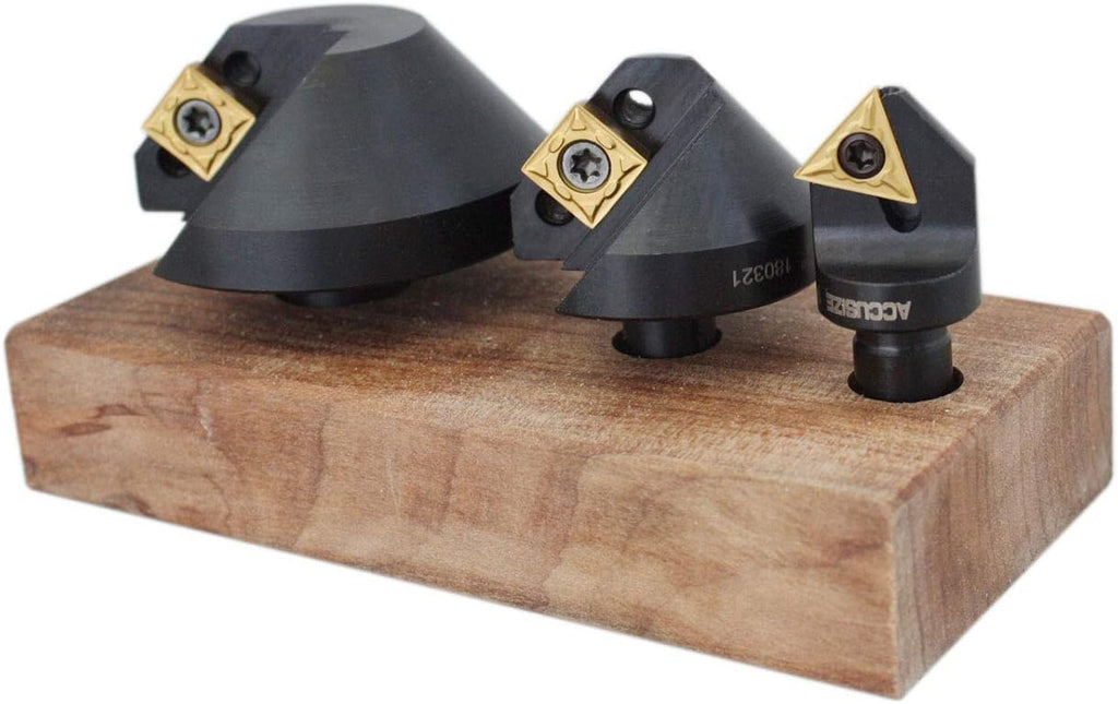 1/4'', 1/2'' and 1-1/4'' 60 Degree Indexable Carbide Countersinks S8651