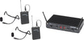 Dual Beltpack UHF Wireless Headset Mics A811179