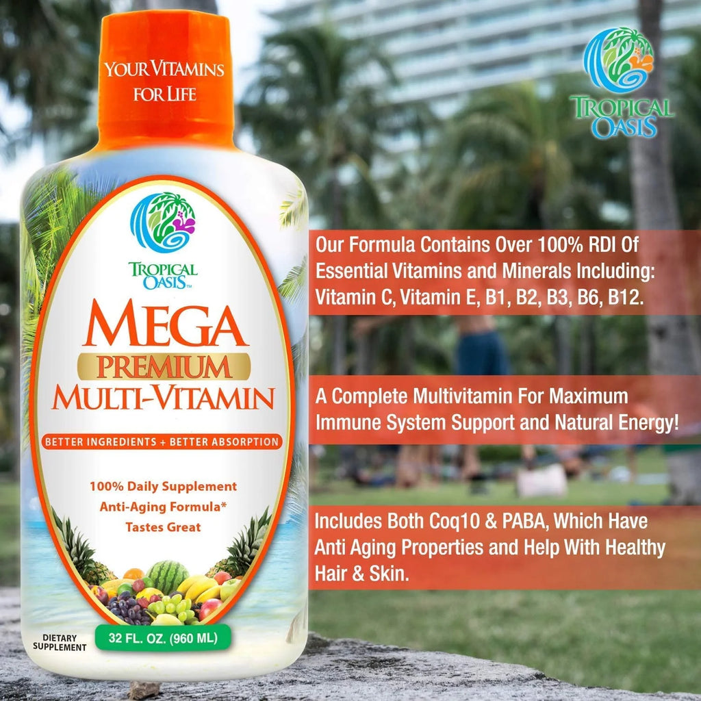 Mega Multi-Vitamin 32 fl oz Liq V61690