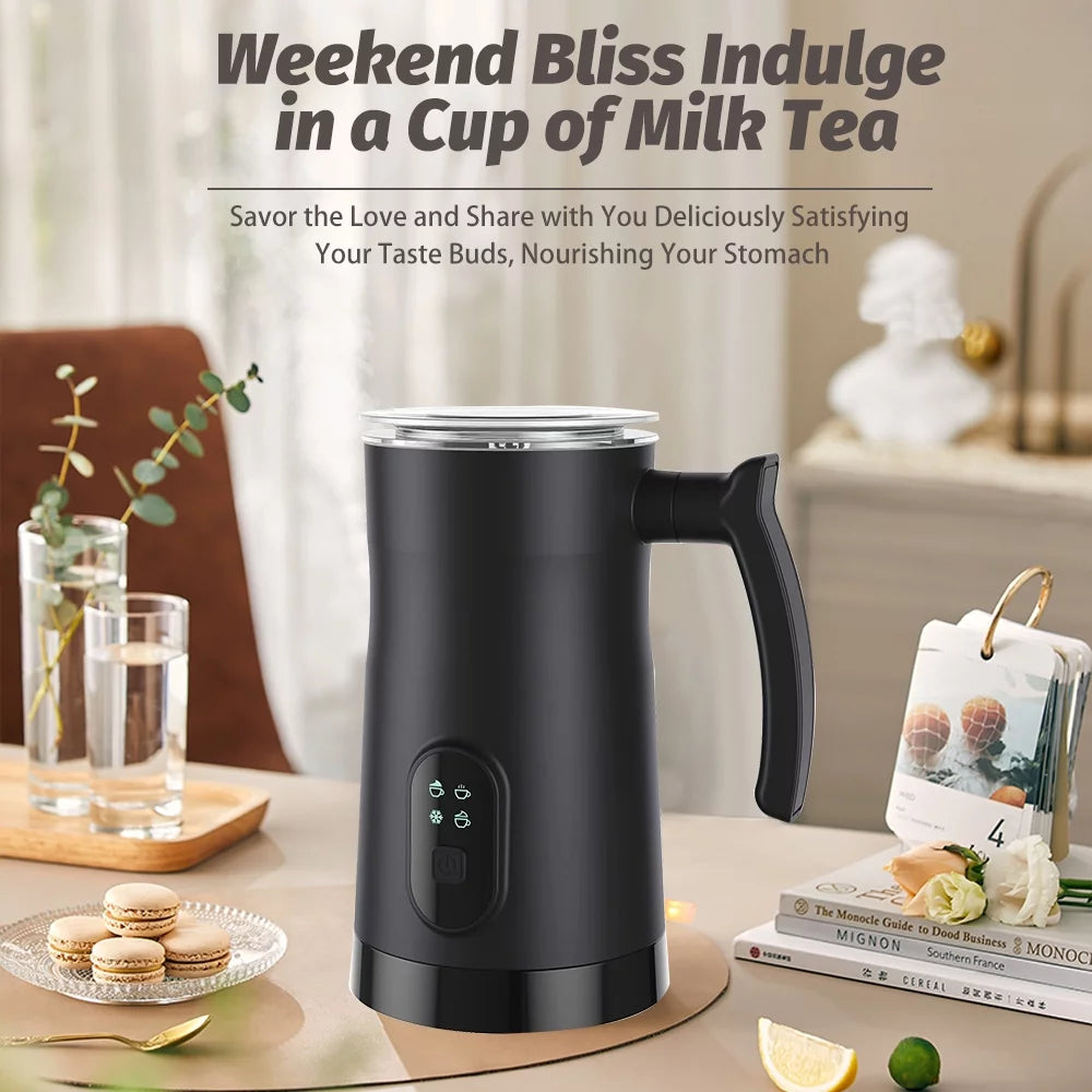 Electric Milk Frother Stainless Steel 4 in 1 400W 350ml N536