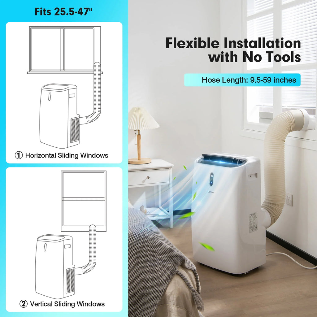 8800 BTU 4-in-1 Portable Air Conditioner N8099