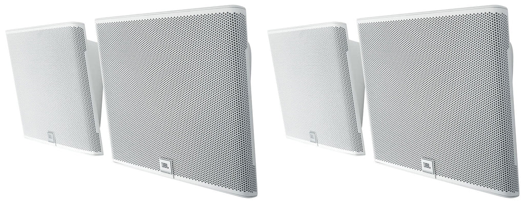 White Low-Profile On Wall Mount 70v Commercial Speakers C88951