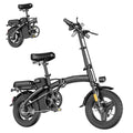 14" Mini Folding Electric Bike with 48V12AH Removable Battery M298