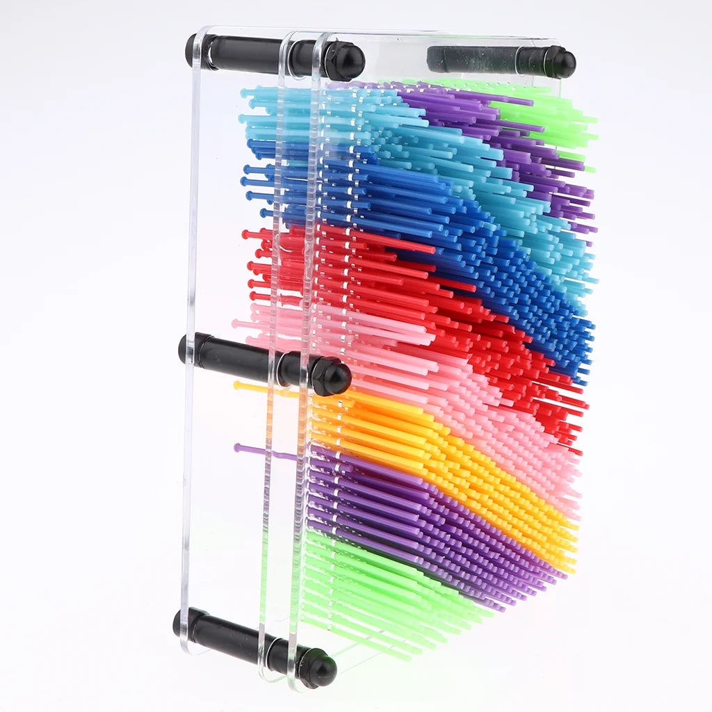 3D Pin Impression Hand Board Sculpture Board Toy U374987