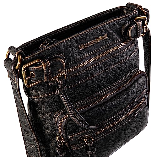 Soft Washed Leather Crossbody Shoulder Bag L805381