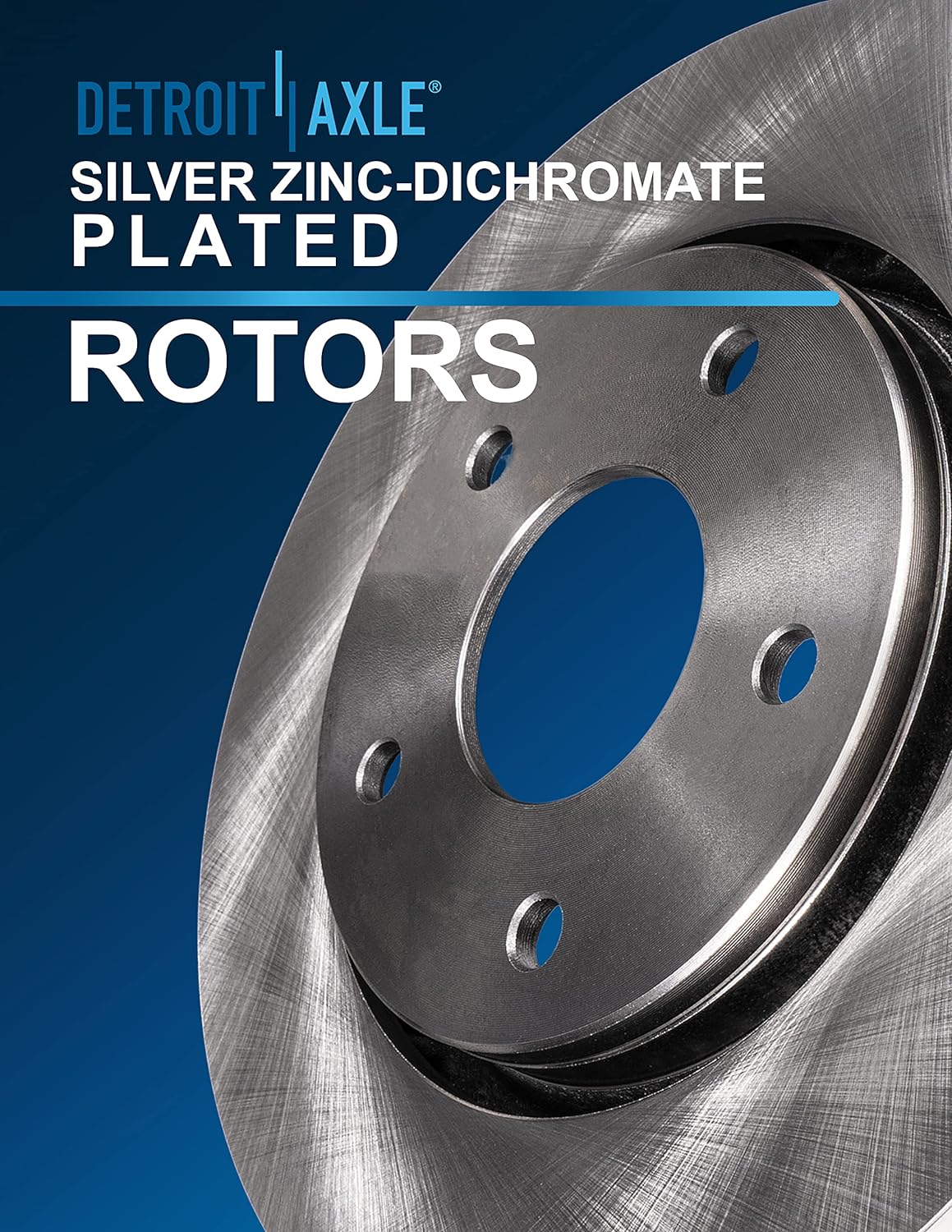 Front Disc Rotors Ceramic Brake Pads 6pc Set D64670