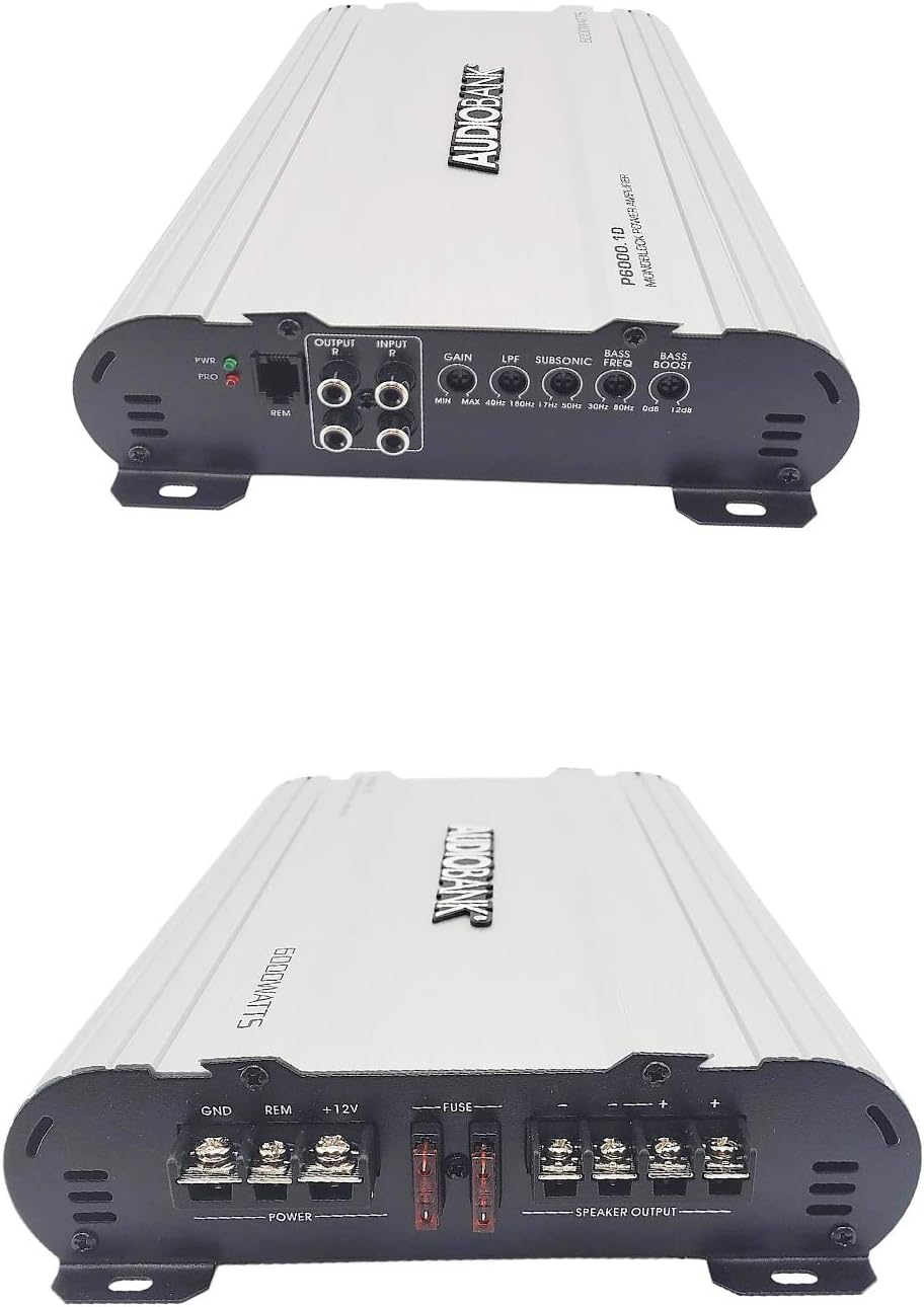 6000 Watts Class D 1 Ohm Car Audio Amplifier P34421