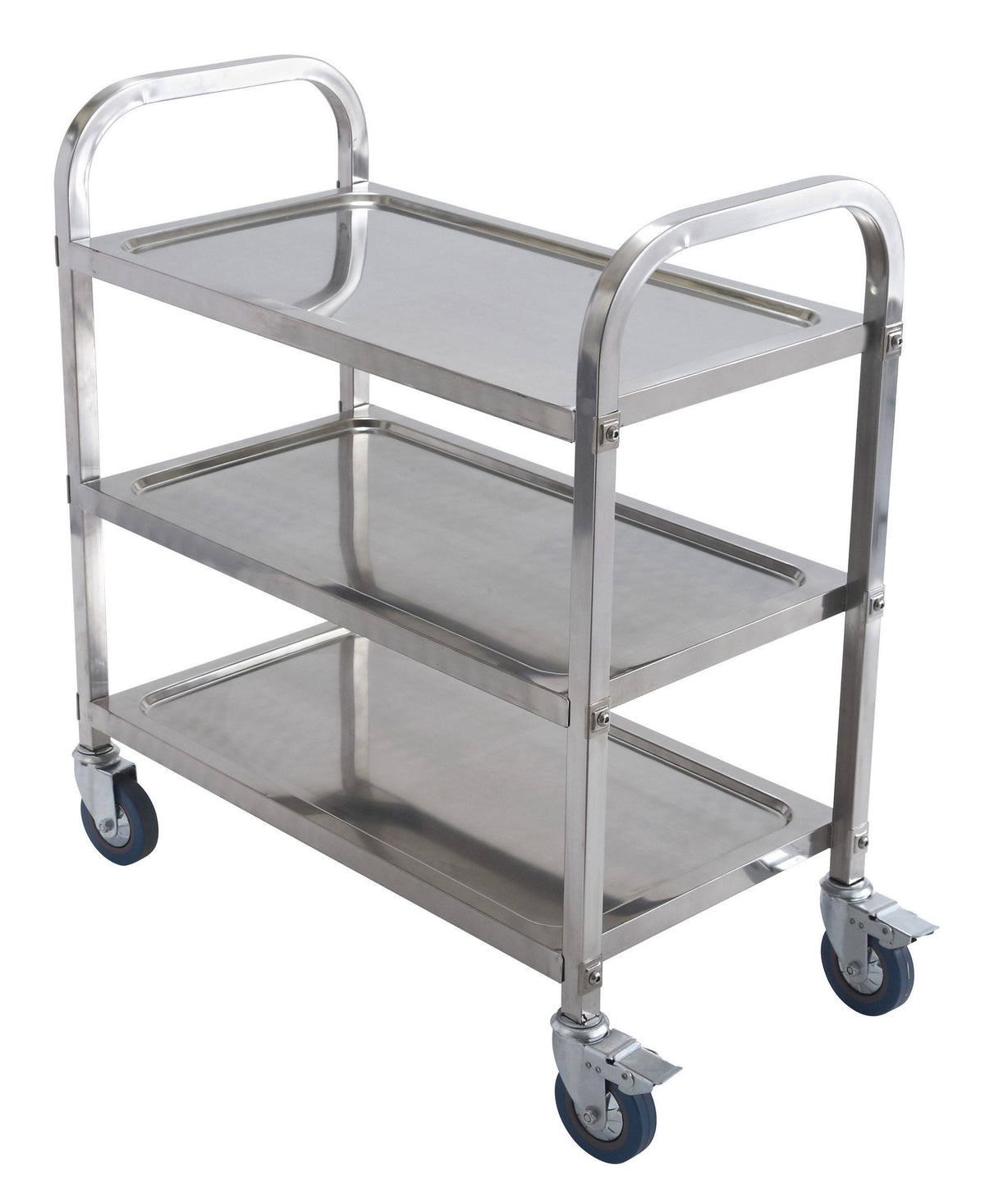 Stainless Steel Utility Cart with 3 Shelves R298