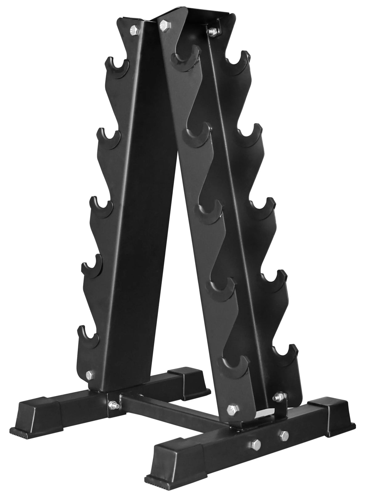 150LB Coated Hex Dumbbell Weight Set and Storage Rack E173170