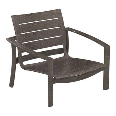 Graphite Aluminum Slat Patio Dining Chair W9058