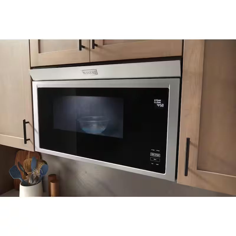 1000-Watt Stainless Steel Over the Range Microwave D372