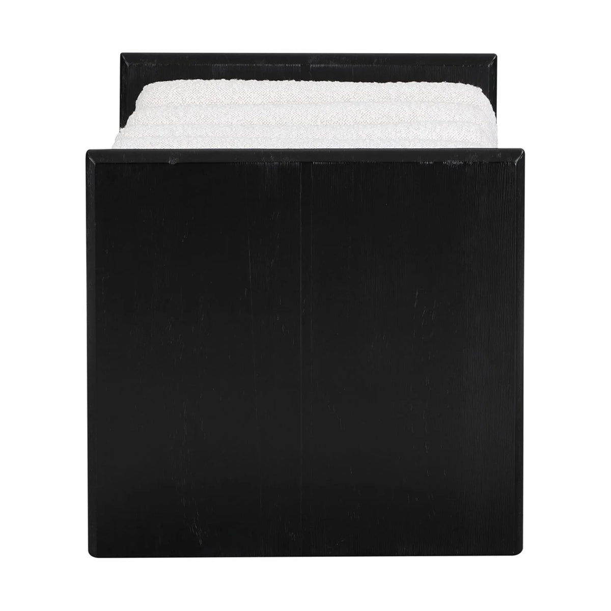 Black Wood Bedroom Bench X622302