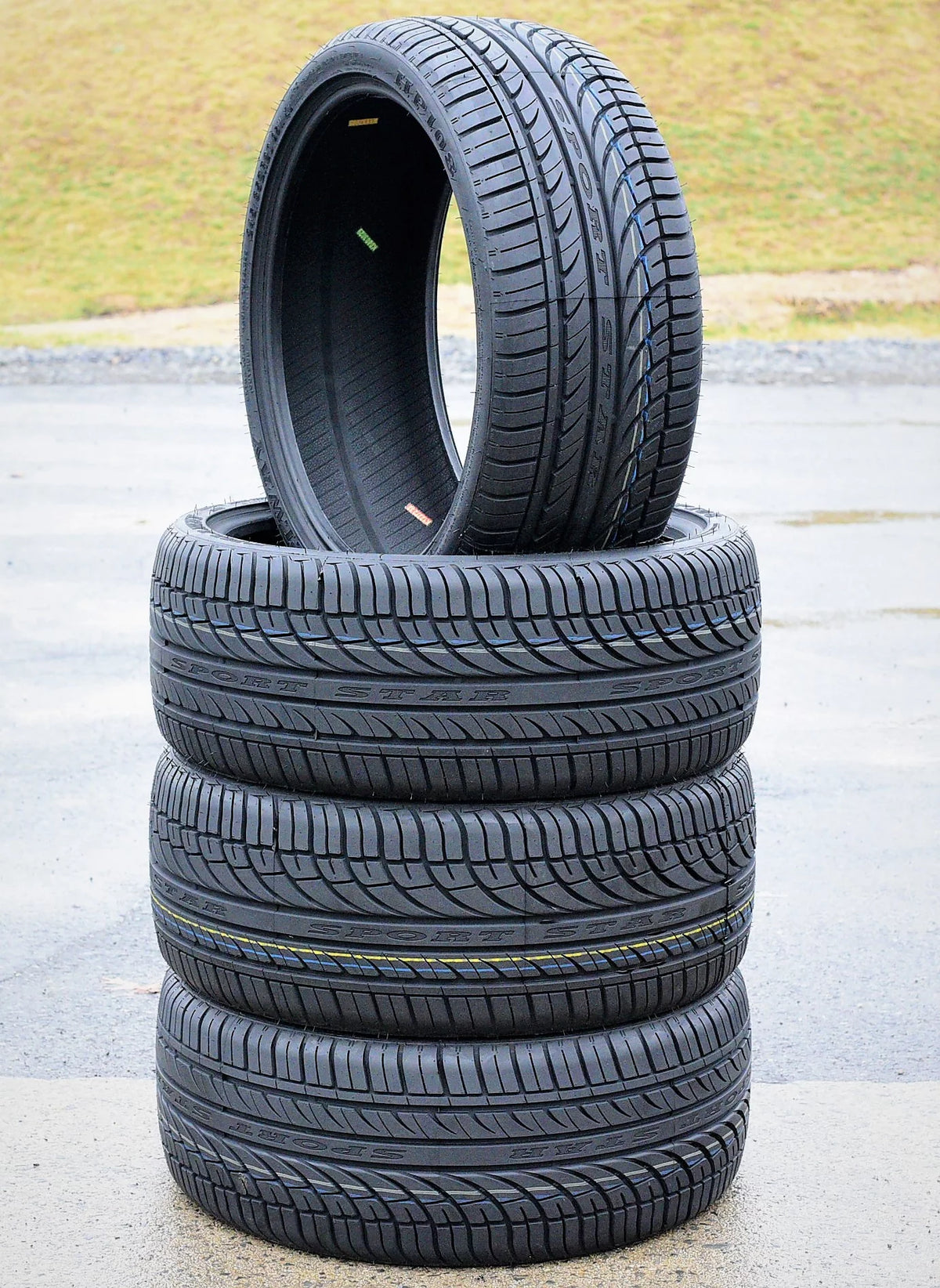 Set of 4 High Performance Tires W9373