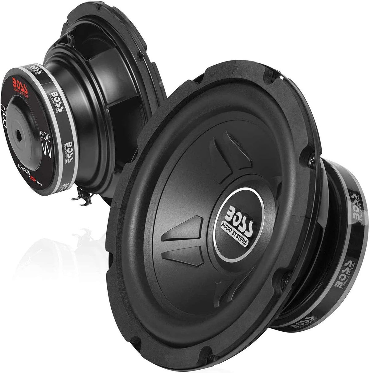 600-Watt 8-Inch Car Subwoofer Audio Speaker, Pack of 2 I496