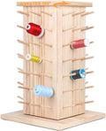 84 Spools Wooden Thread Rack I99491